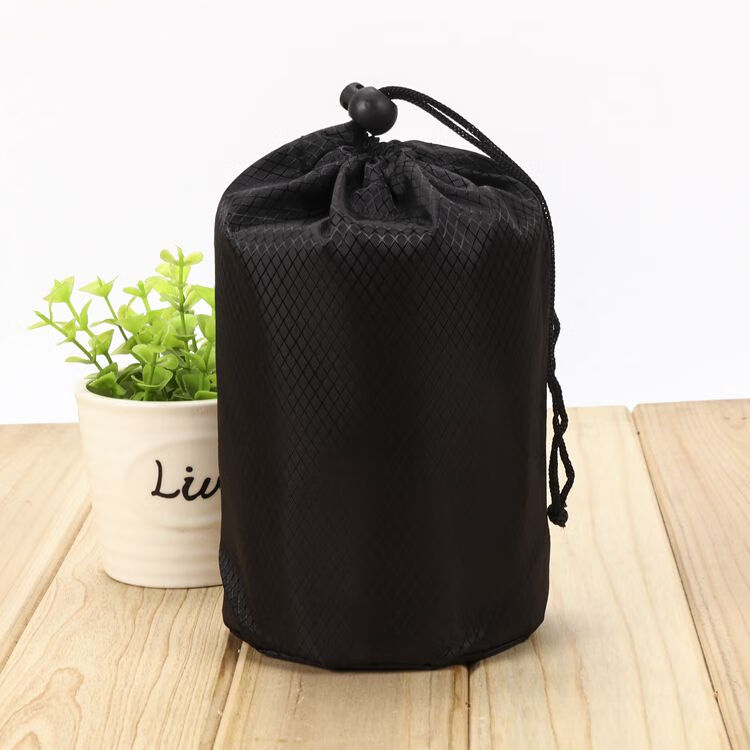 尼龙束口袋服收纳袋衣物整理袋子旅行抽绳袋收口袋可定制logo 军绿