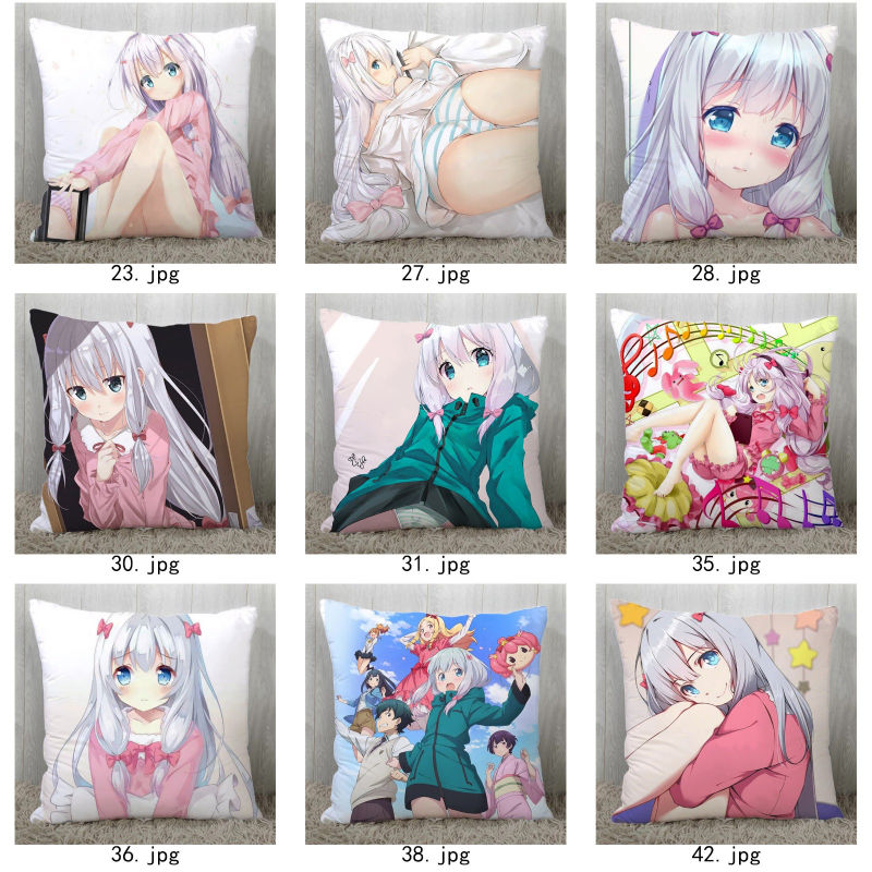 埃罗芒阿老师抱枕和泉纱雾周边抱枕动漫二次元周边抱枕靠垫礼物1140