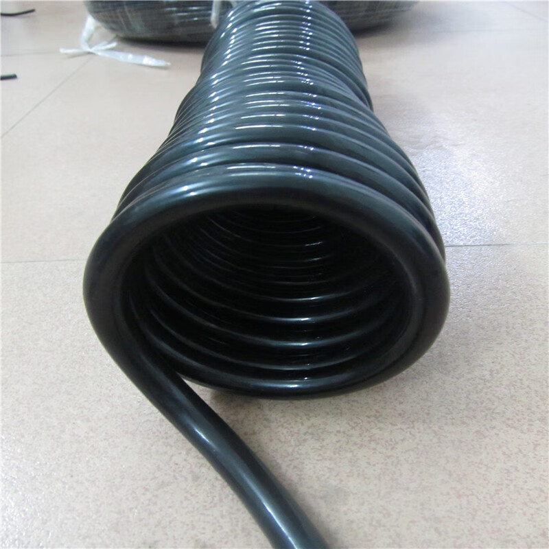 曼坤螺旋线5弹簧电线伸缩线2芯3芯4芯x2.5平方弹簧线0.