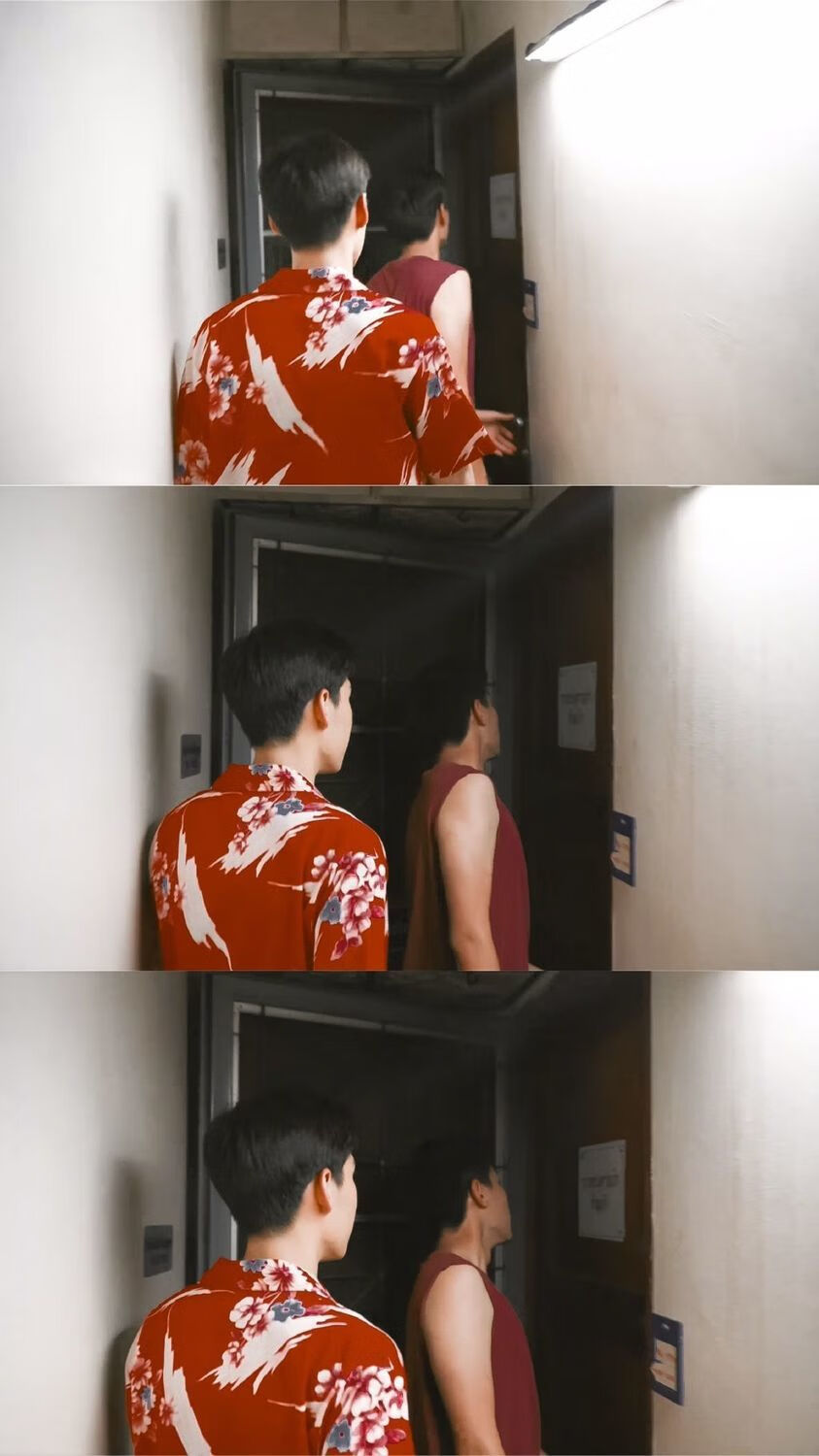 泰剧以你的心诠释我的爱ppkrit同款夏季款花衬衫宽松短袖上衣 打底衫