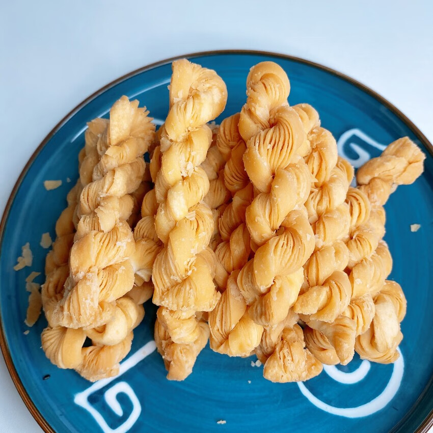 千层麻花泸溪河香甜酥脆麻花泸溪河美食糕点400g【图片 价格 品牌