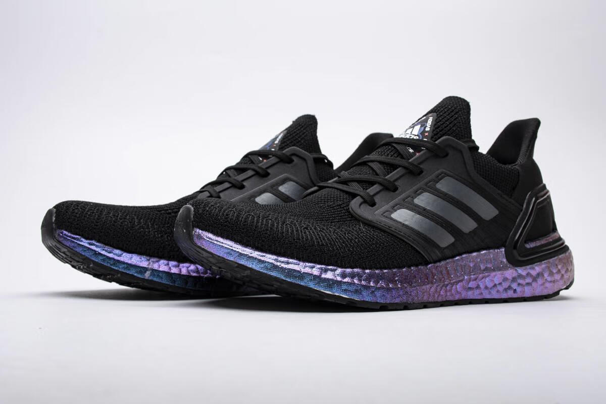 0真爆米花跑步鞋男鞋ub20狼灰ub6.0黑武士女鞋 灰色黑蓝 44