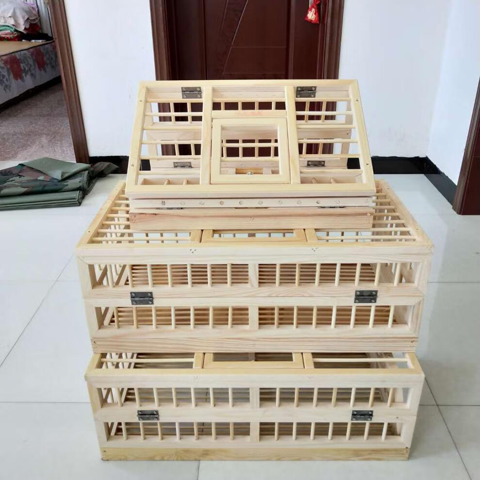 信鸽用品鸽具鸽子放飞笼训放笼折叠赛鸽笼鸽子笼比赛笼训鸽笼 50厘米