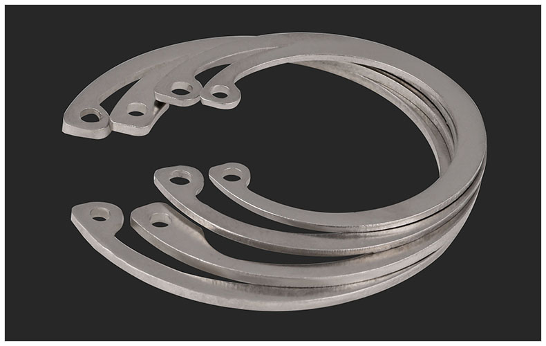 gb893不锈钢304孔用弹性挡圈孔用内卡卡簧孔用卡簧c型卡环￠8-￠75