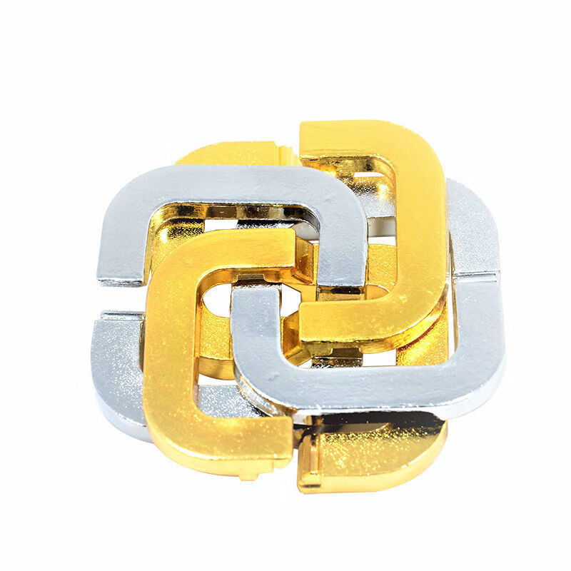 马蹄锁魔金解锁笼中取刺笼中星魔球海洋之心魔卷学生玩具合金笼中取刺