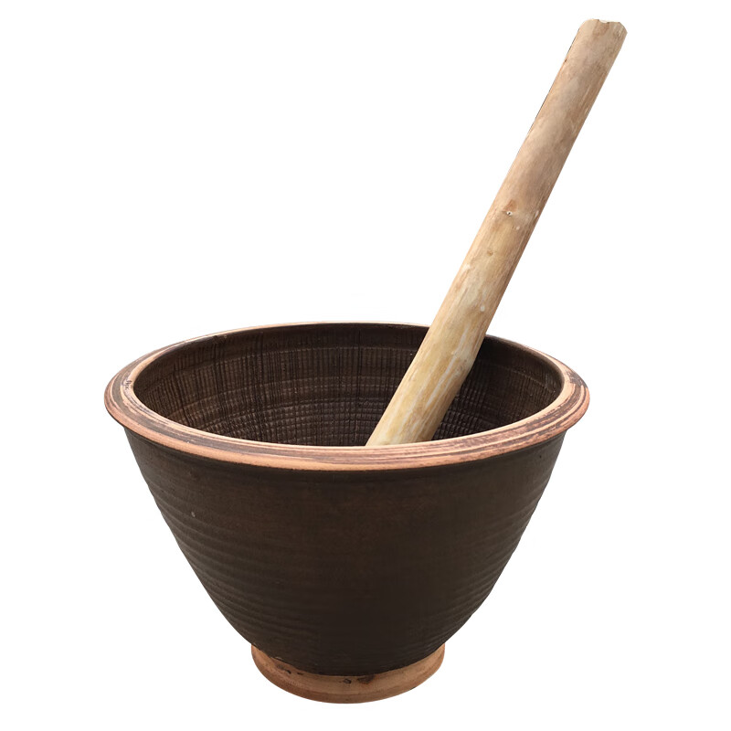 擂椒拌饭棒野生茶树棒擂茶棍擂棒擂棍原木擂辣椒擂皮蛋擂蒜木棍蒜锤