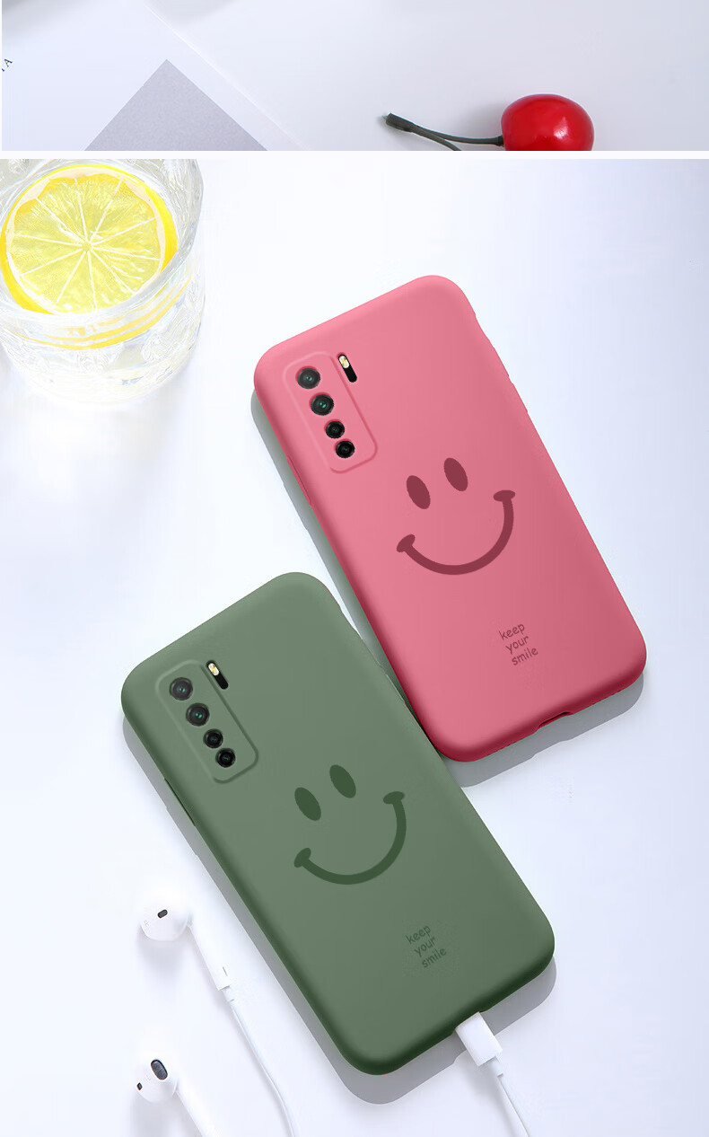 华为nova7se手机壳女款nove7se全包镜头nowa7保护套novo7pro液态硅胶