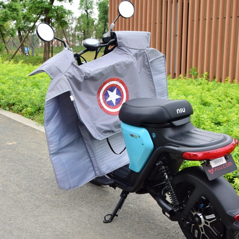 电动车前挡风布小电动电瓶车小型挡风被小牛u1/un遮阳罩夏季薄款防