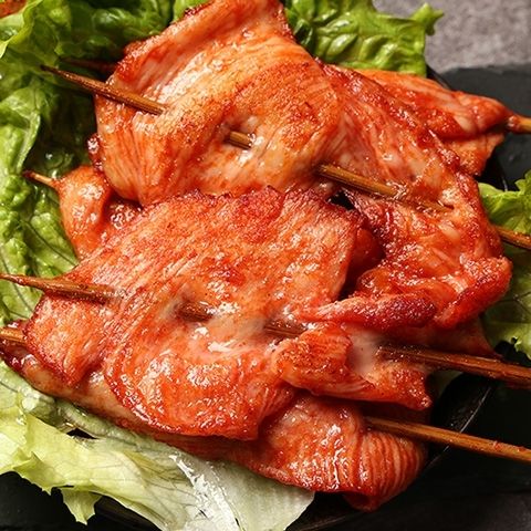 新鲜里脊肉片串串香手抓饼肉串烤肉串炸鸡肉串20串600g40串1200g批发