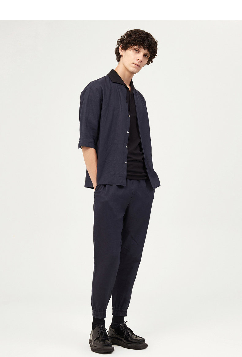 速写男装春夏新款polo衫短袖男时尚轻薄舒适气质潮流100本白l