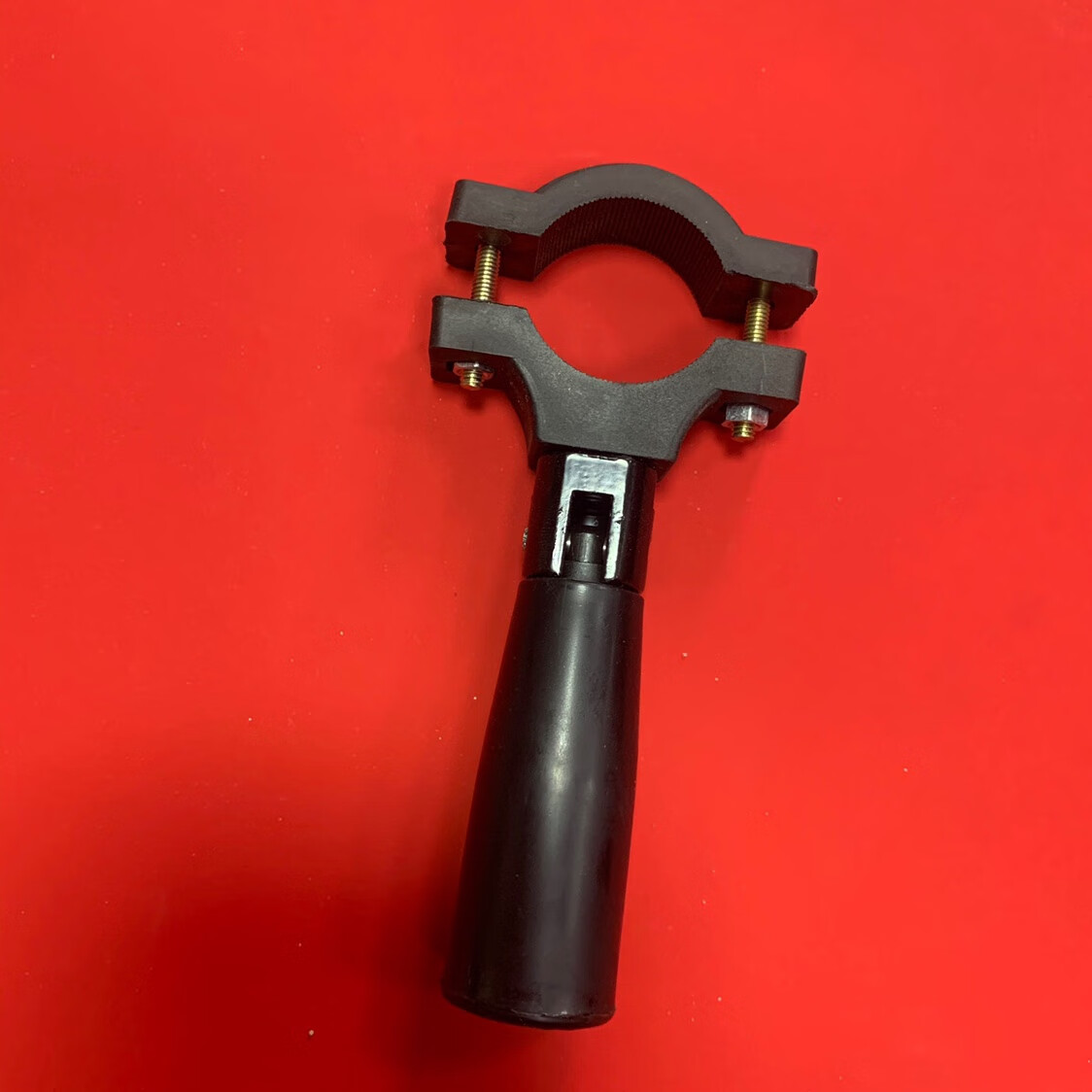 弹弓猫头鹰伸缩杆 弹弓猫头鹰杆子前握把卡扣管夹子折叠握把卡子两节