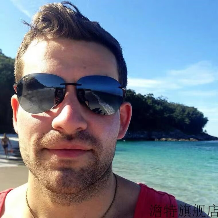 茂宜睛太阳镜mauijim茂宜睛男女尼龙无框偏光太阳镜时尚墨超轻骑行