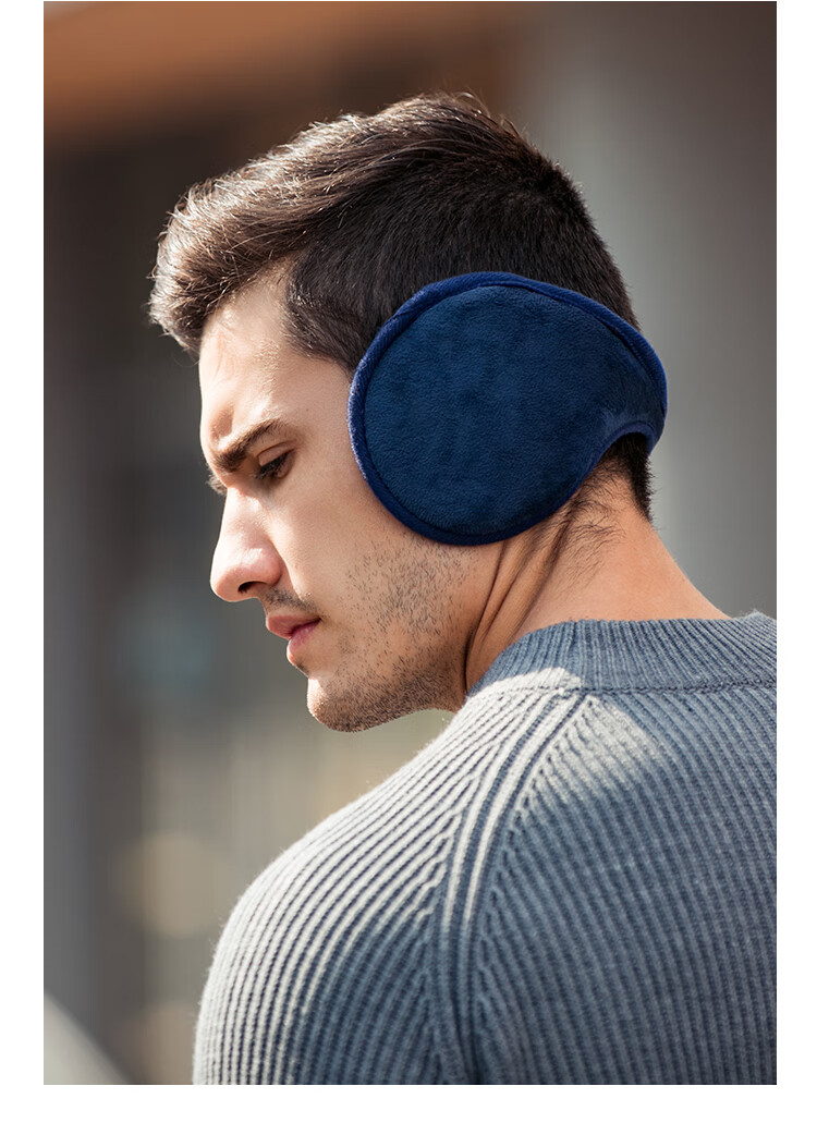 瓦卡吉诺男士耳罩保暖耳包护耳套秋冬季耳捂男耳暖耳帽耳朵套韩版学生