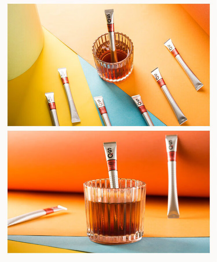 欧乐集37g盒15支装比利时进口调味茶8种口味红茶袋泡茶棒英式早餐红茶