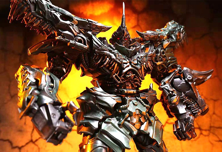 儿童变形玩具放大合金版蔑视模型金刚ls05钢索恐龙男孩送礼物北欧时光