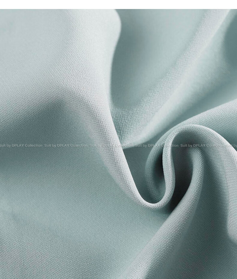 dplay德帕拉年夏季新款绿色露肩收腰开叉气质连衣裙ins短裙 灰豆绿 s