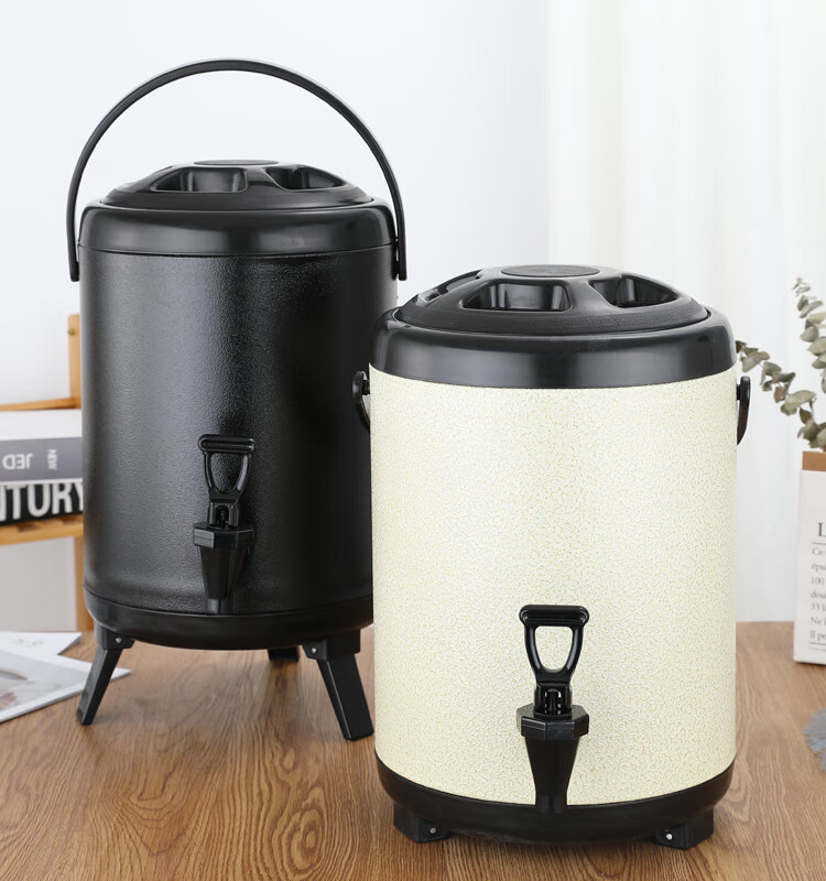 奶茶桶保温桶商用开水桶凉茶桶大容量双层不锈钢加热豆浆桶奶茶桶带