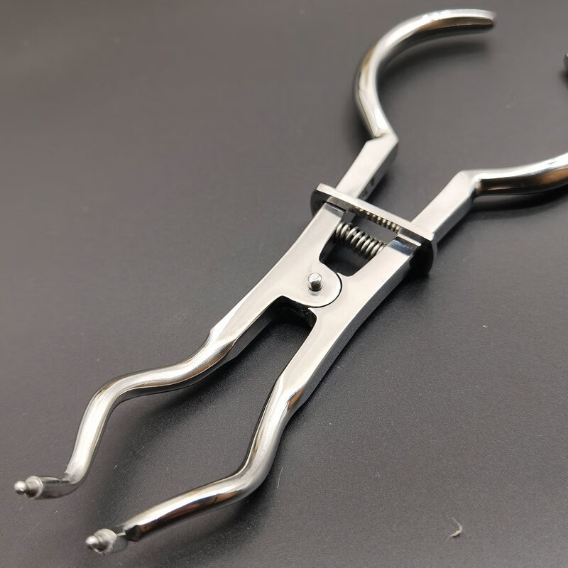 正畸钳不锈钢钳子技工钳口腔科钳子牙科口腔科器械 粗丝切断 金柄带环