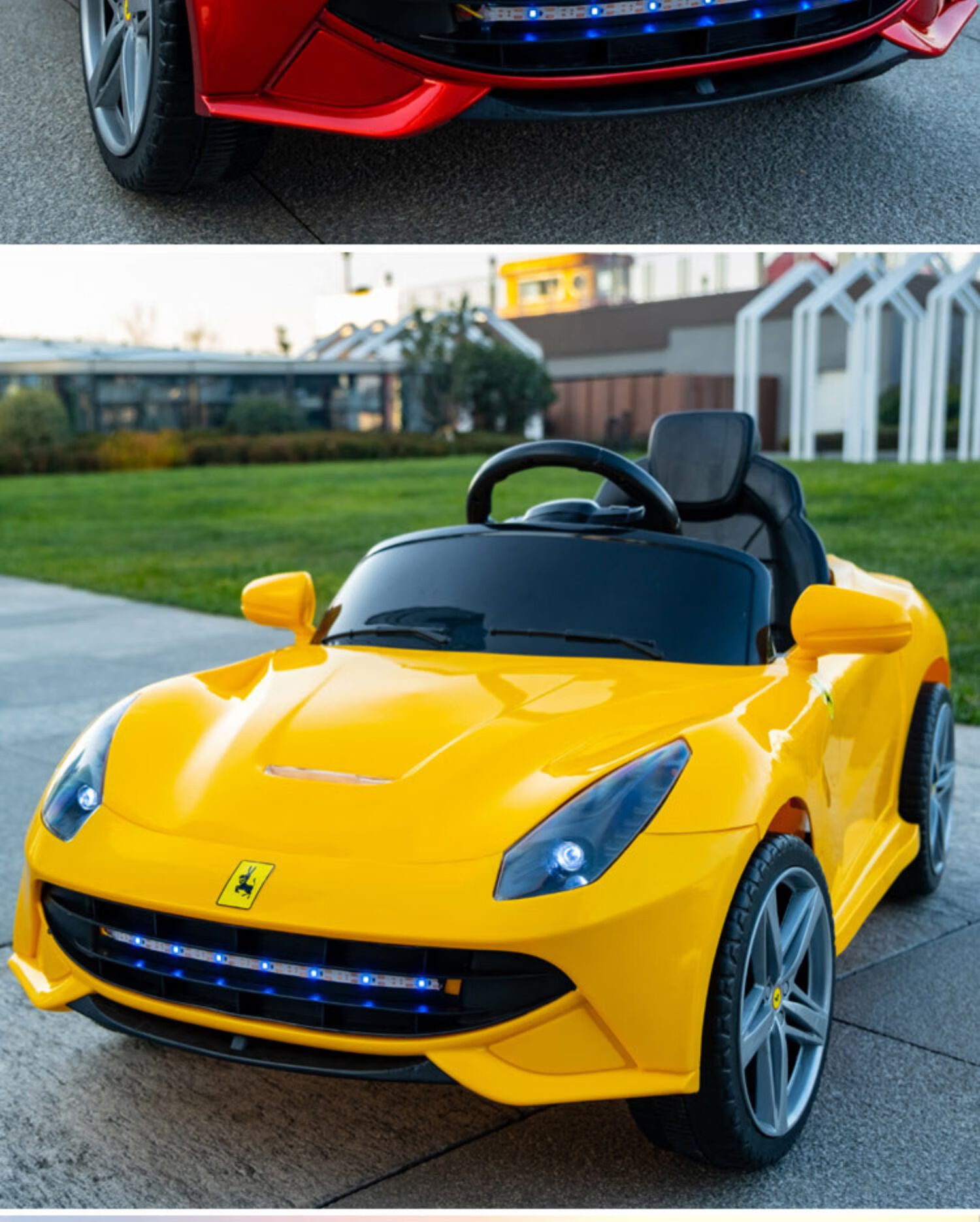 小孩能开的儿童小汽车电动遥控小车四轮宝宝男女玩具车可坐人四驱充电