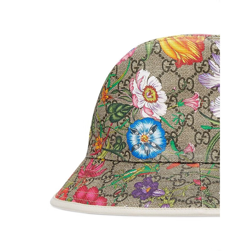 古驰(gucci)女款 flora 图案礼帽 6039884hi89 花色 s【图片 价格