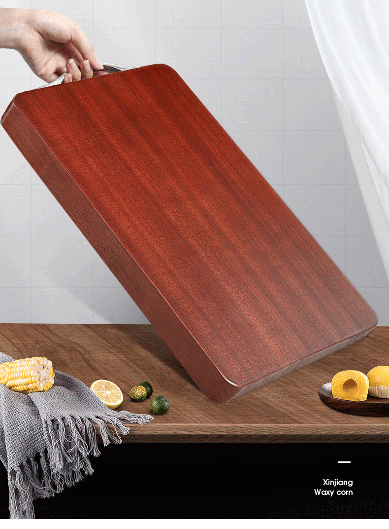 越南老红铁木砧板正宗老铁木切菜刀板切菜板实木砧板家用菜墩子红铁木