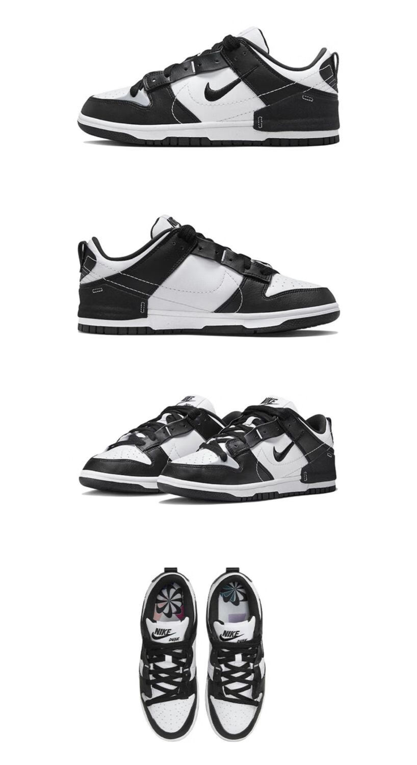 【自营官方旗舰店】sb dunk low黑白熊猫可回收材料低帮休闲板鞋运动