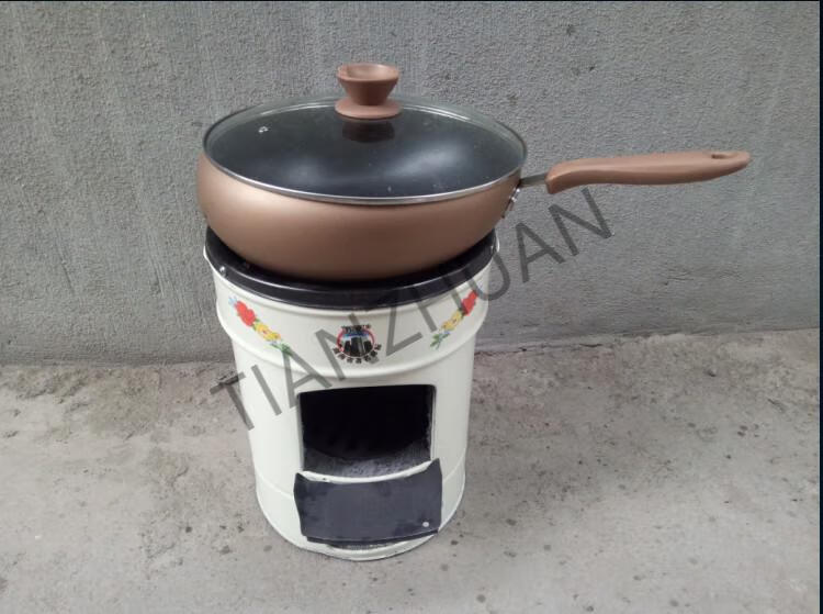 农村柴火炉柴火灶木炭 取暖炉 野餐 烧火做饭煮茶炉b10 烧柴炉