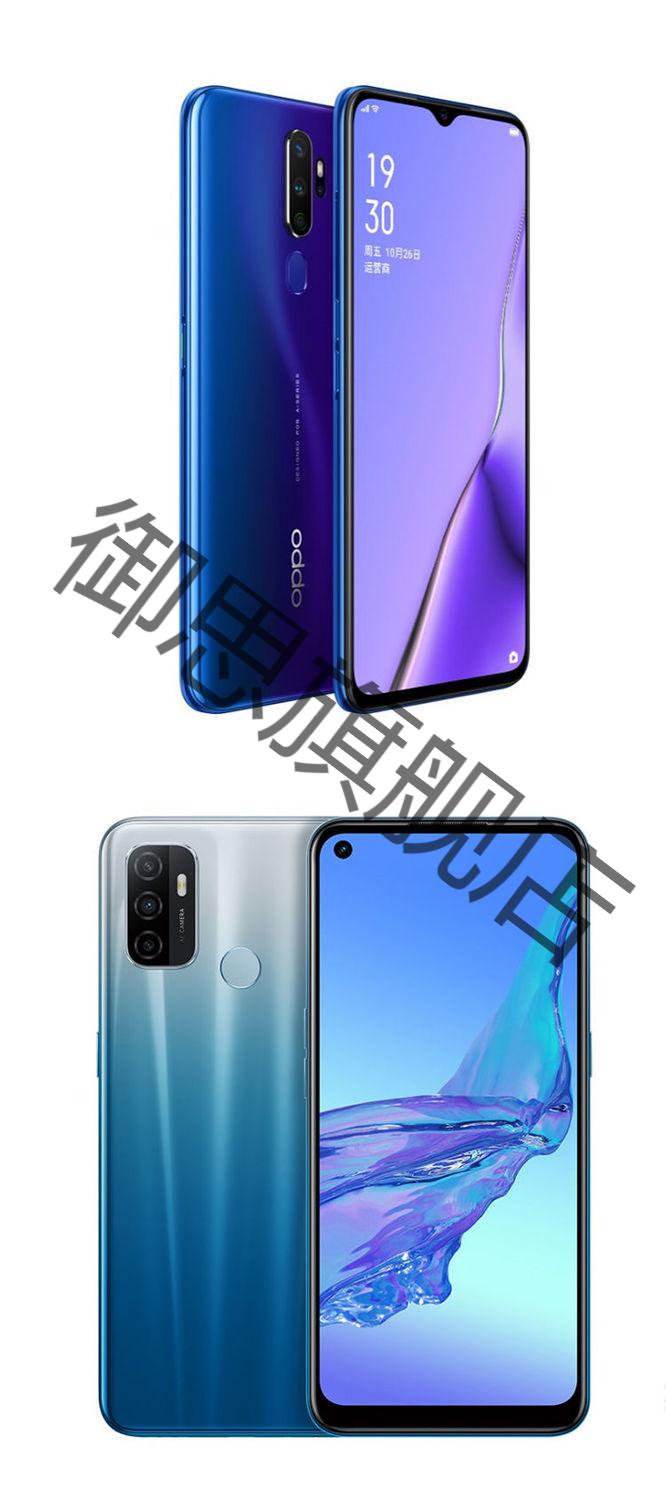 a系列学生可上交仿真模型机手机店展览模型机批发 可亮屏 oppo a52 白