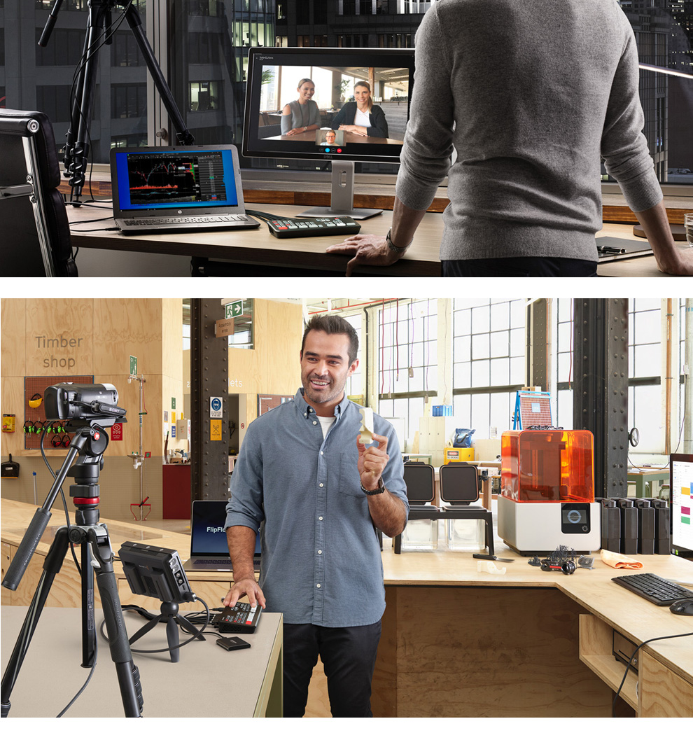 bmdatemmini专业广播级切换台导播台推流直播设备usb直连电脑atemmini