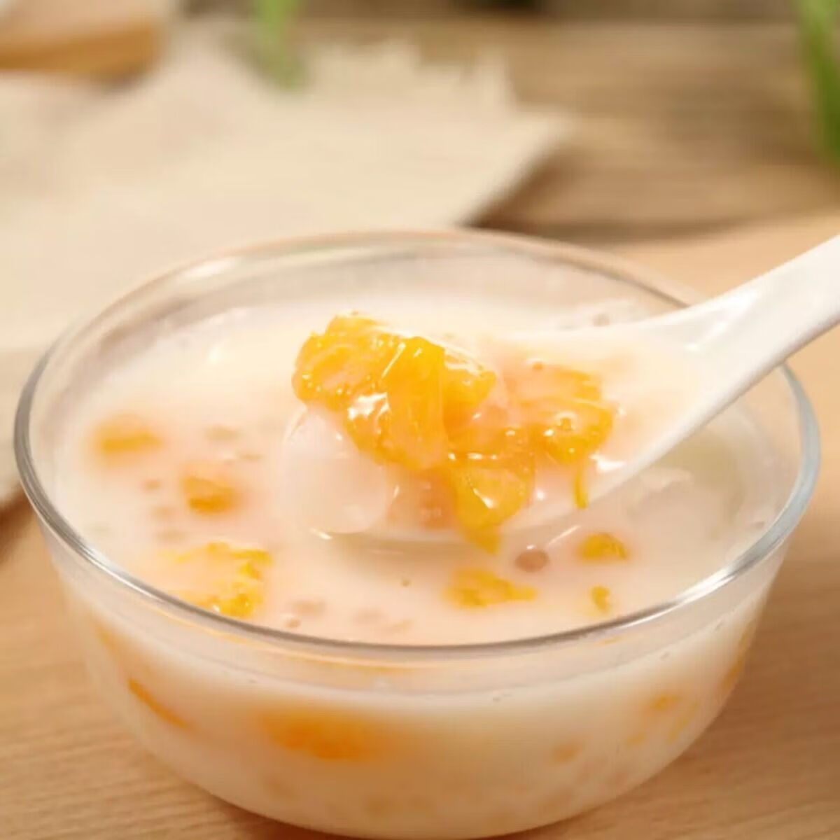 酸奶蜜桔西米露罐头3罐312g甜品酸甜可口甜品零食酸奶蜜桔西米露3罐