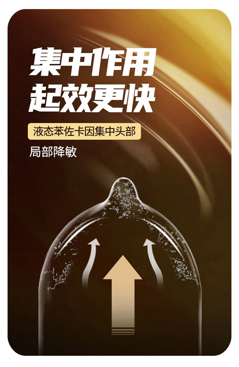 杰士邦黄金持久装情趣避孕安全套男女用延时防早泄官方旗舰店 杰士邦