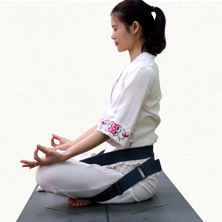 康阁 双盘拉筋带 双盘专用拉筋带盘腿打坐神器瑜伽冥想辅助健康带弹力