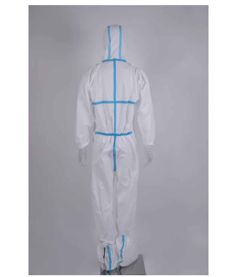涂泰克ttk一次性医用防护服无菌型隔离衣防护服成人坐飞机连身式带帽