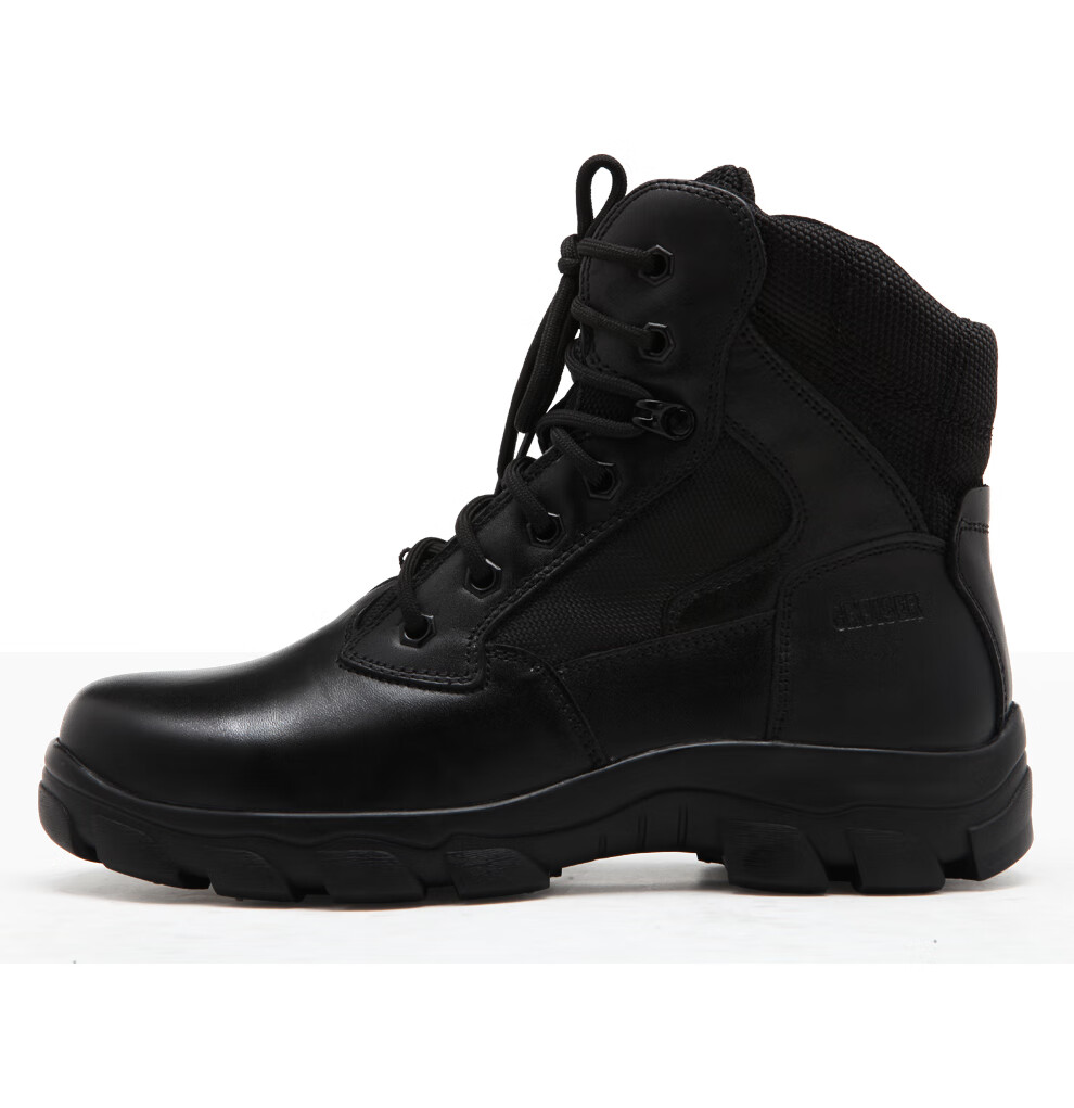 3513巡洋舰作战靴霸气男靴户外军皮靴男黑色靴春秋新款9558c毛靴38