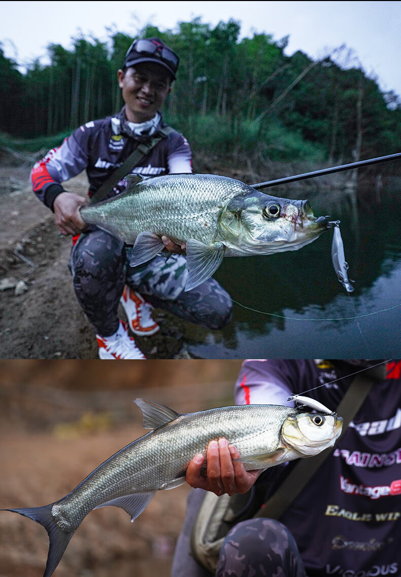 领峰lureleader不空沉水米诺路亚饵65s/85s杨博翘嘴鲈鱼鱤鱼远投硬饵