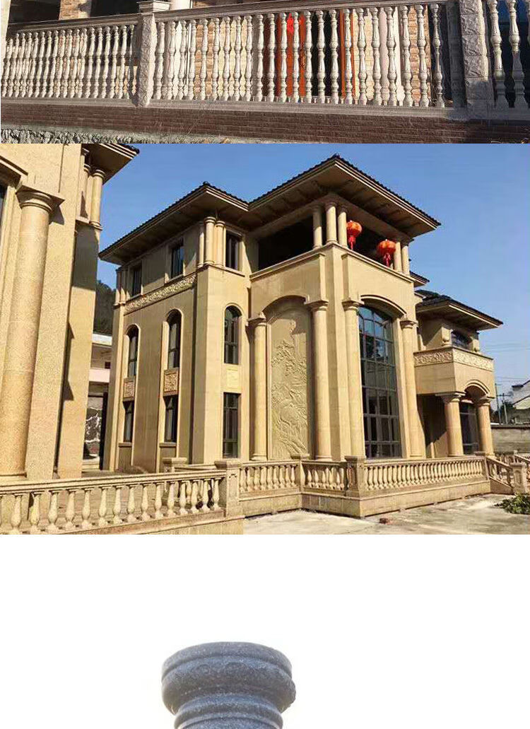 柱子欧式别墅建筑用外墙装饰现浇光面圆柱模具模板直径16公分2米高