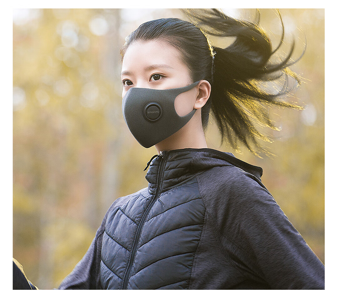 智米挂耳式独立包装口罩kn95呼吸阀透气工业粉尘防护pm2.