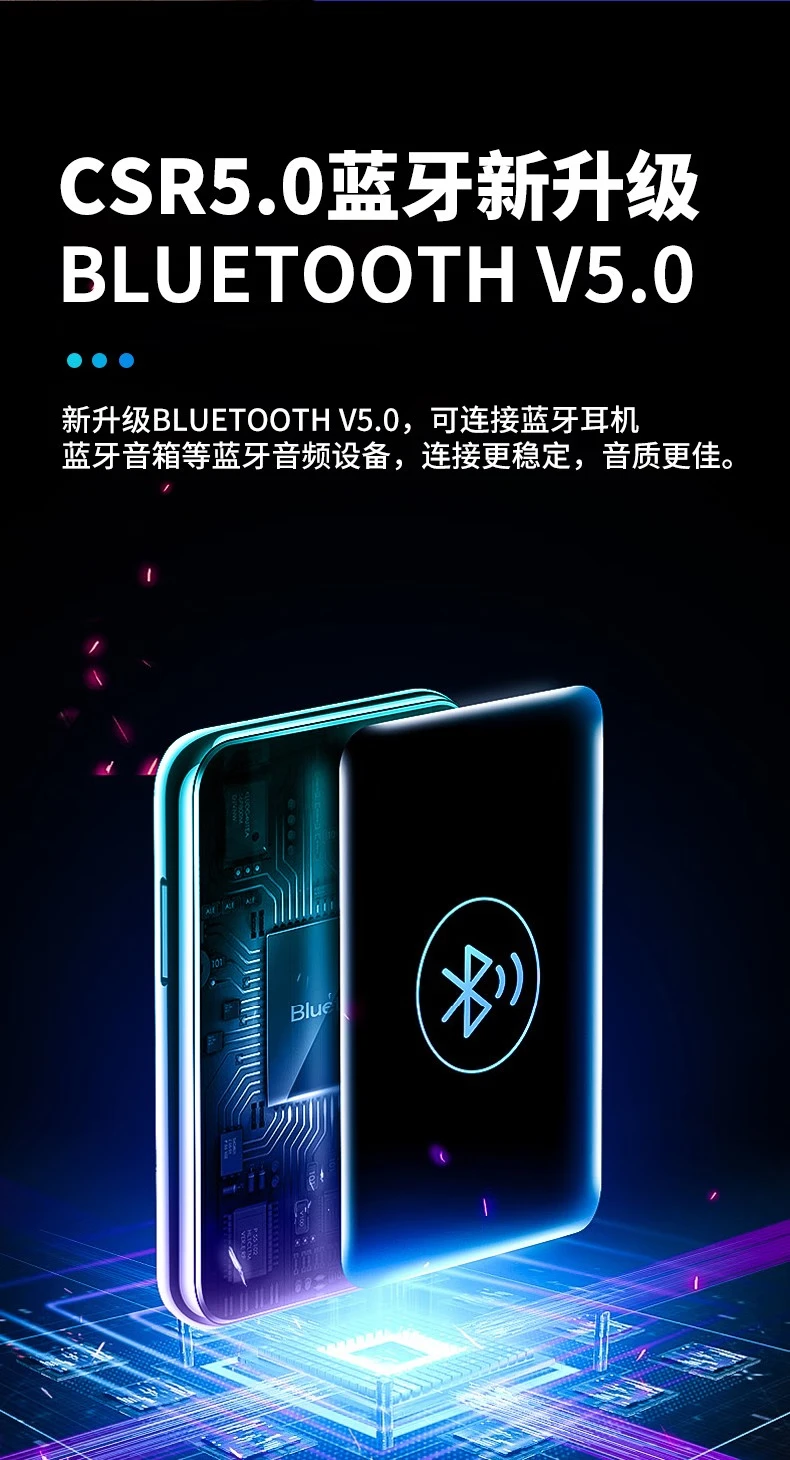Aipuda mp3 bluetooth music player mp4 full screen student walkman lossless reading novel touch screen English listening external gradient blue 8G touch screen version Aipuda mp3 bluetooth music player mp4 full screen student walkman lossless reading novel touch screen English listening external gradient blue 8G touch screen version