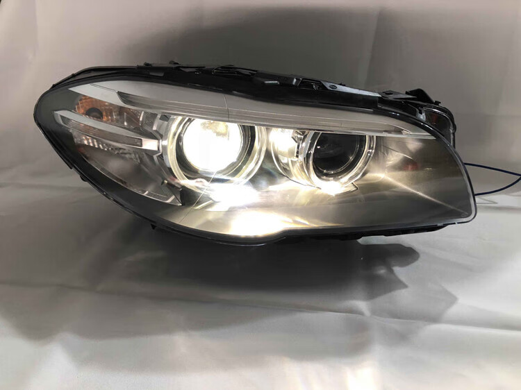 适用于bmw宝马5系f18大灯总成520li天使眼530厂前大灯525装 单支装