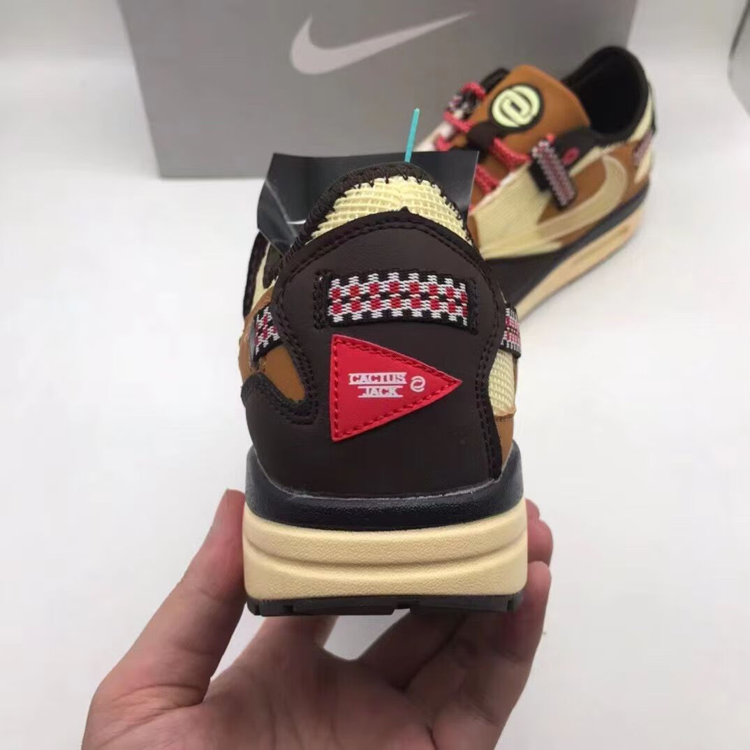 【纯原】新款ts联名毒版倒钩max1复古耐磨低帮跑步鞋休闲运动跑鞋 ts