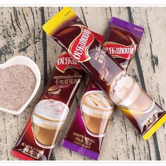 咖啡卡布奇洛拿铁摩卡风味即溶冲饮22g条状混搭10袋