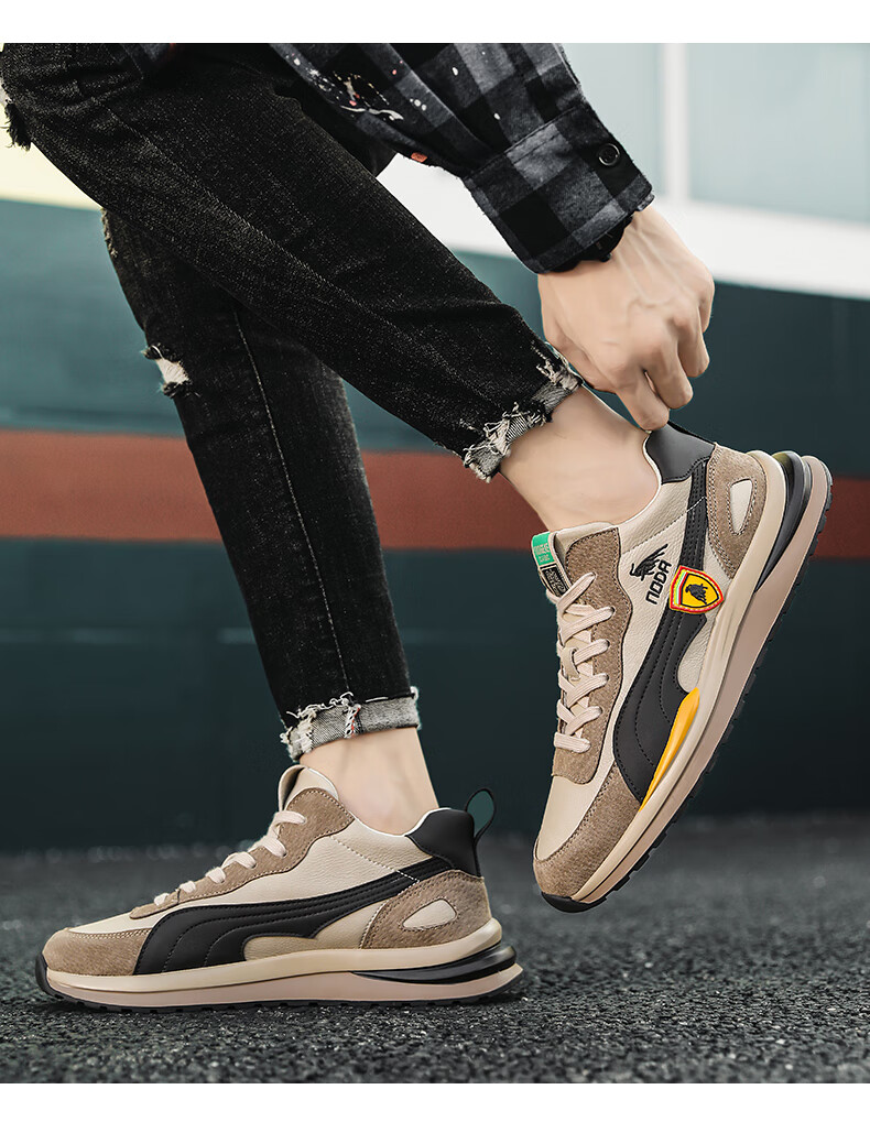 鸿星尔克夏天鞋子男生小白鞋平底面透气男鞋男士休闲板鞋韩版百搭单