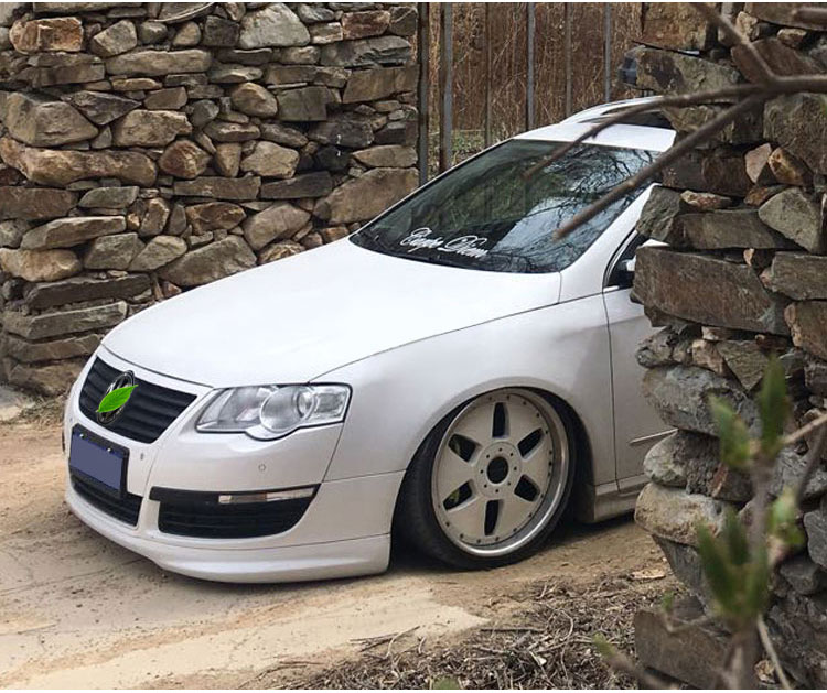 适用于迈腾前铲适用于b6外观改装大小包围rline前唇侧裙尾翼配件r36