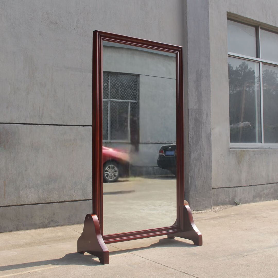 地镜学校银行机关单位大厅整容镜军容镜警容镜仪容镜藤编座椅定制常规