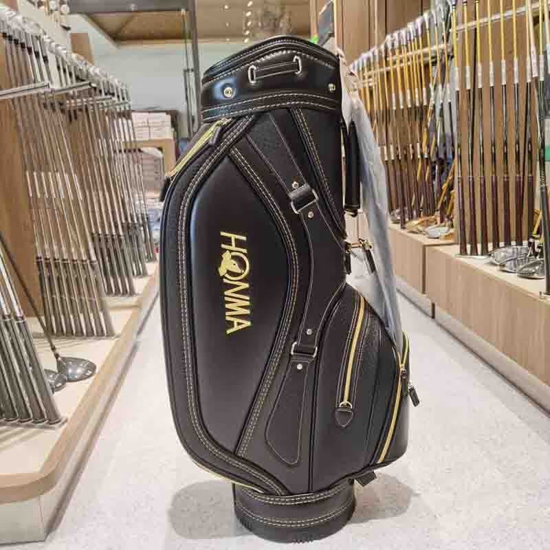 honma高尔夫球包golf套杆包男士golf户外皮革高端品牌质量超好防水