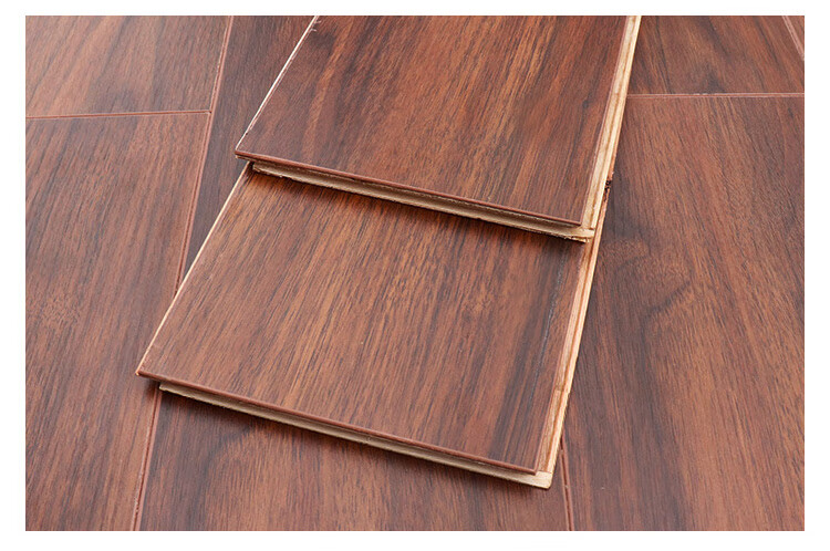 三层复合实木地板多层木质地板番龙眼18mm原木腐 家用 12mm实木三层st