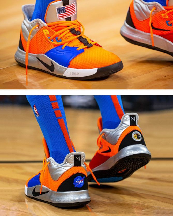 5亮灯低帮篮球鞋保罗乔治pg灰色电玩ps联名运动鞋男女鞋 pg2.