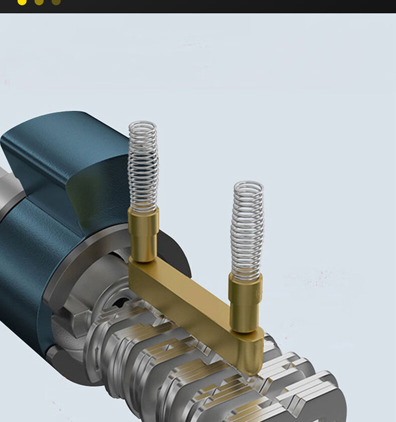 古德莱锁芯8轨道防盗门全铜超c级大门锁芯双面36叶片入户门通用型锁心