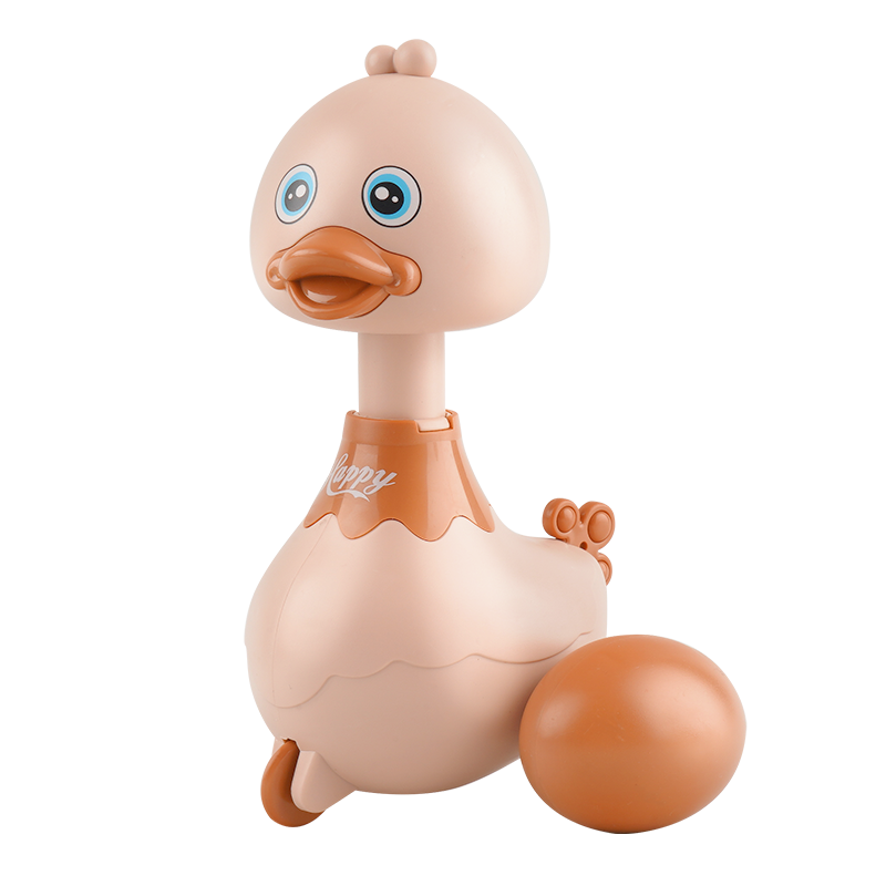 车宝宝学爬行玩具车益智小孩动物婴儿 2008-68摇摆鸭(颜色随机发1个