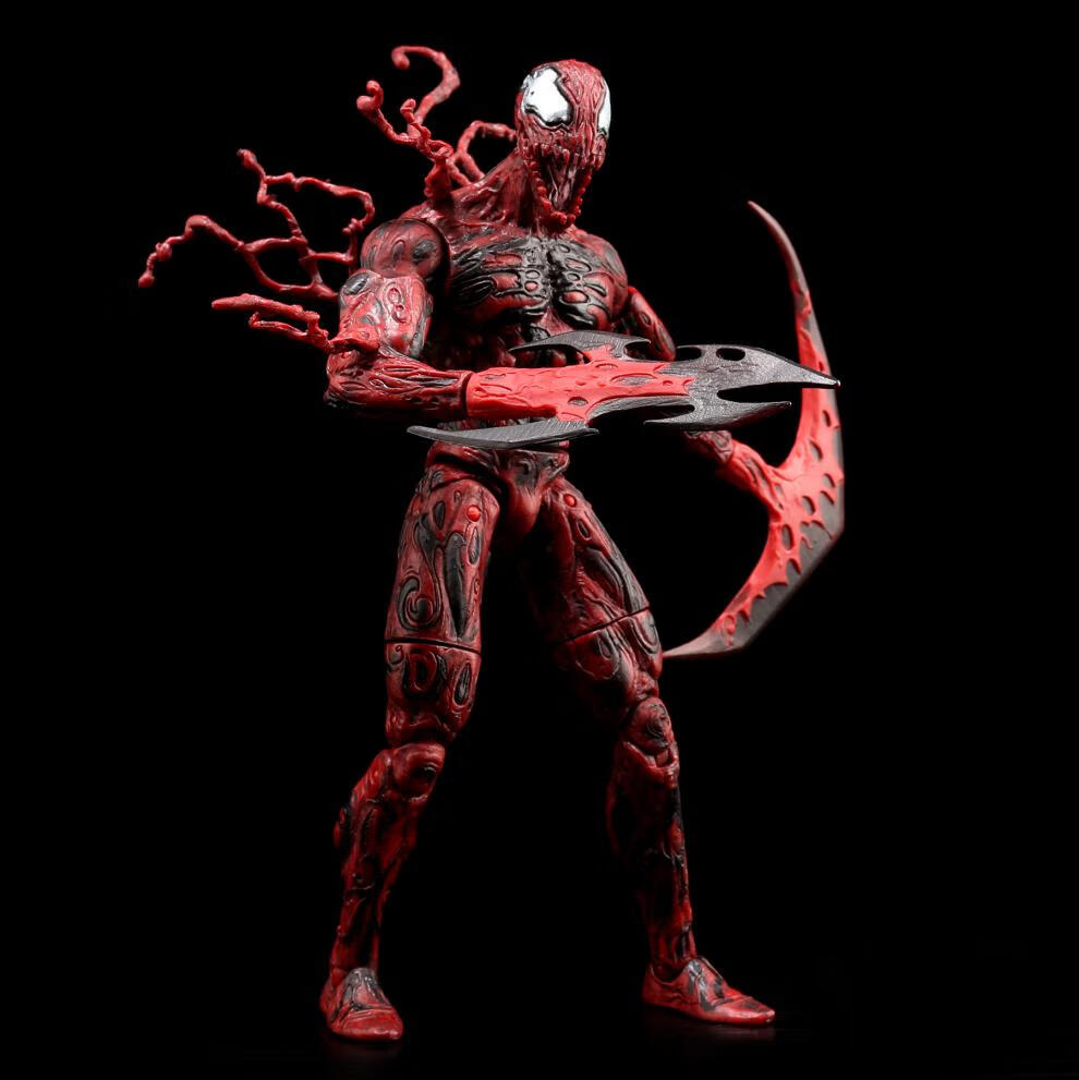 版致命守护者关节可动玩具模型摆件生日礼物电影版可动毒液高约18cm版